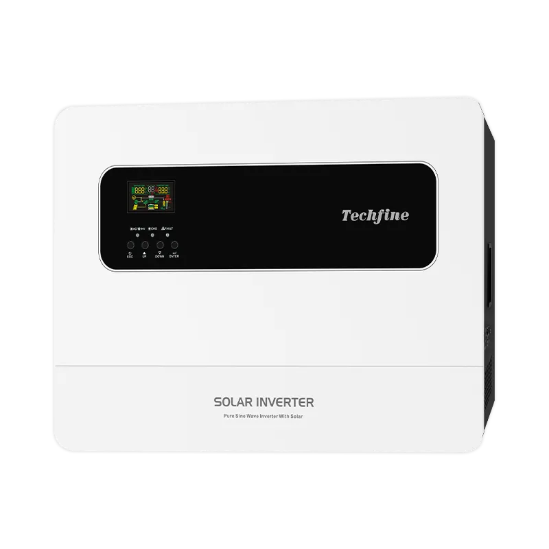 JV-series 3kW–8kW Off-grid Solar Inverter with Transformer-based, High PV Input | Techfine product