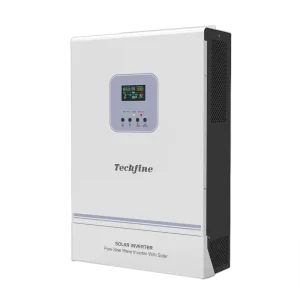 GA Pro-series 4kW–11kW Hybrid Solar Inverter | Support Battery-less, 2.0 Peak Power | Techfine