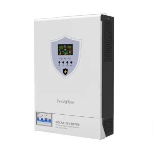 IV-series 4kW–11kW Hybrid Solar Inverter with Surge Protection, Safety Switch | Techfine