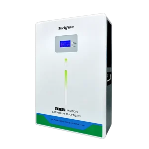 LB-series 100Ah–300Ah 25.6V 51.2V LiFePO4 solar storage battery | Wall-mounted,2.56kWh–15kWh | techfine product